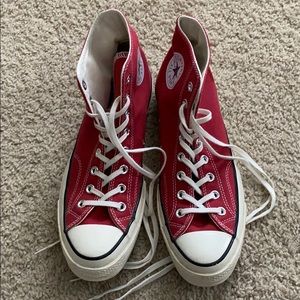 Red Converse High-top shoes